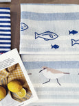 Ocean Sandpipers Tea Towel