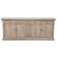 Brooks Sideboard Weathered Oak 220cm