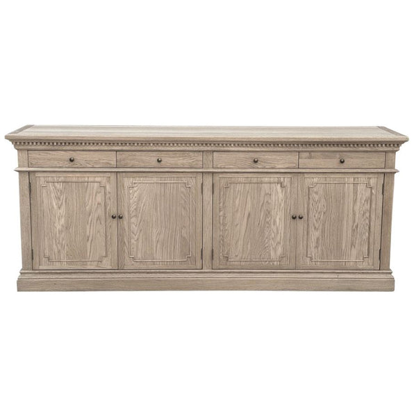 Brooks Sideboard Weathered Oak 220cm