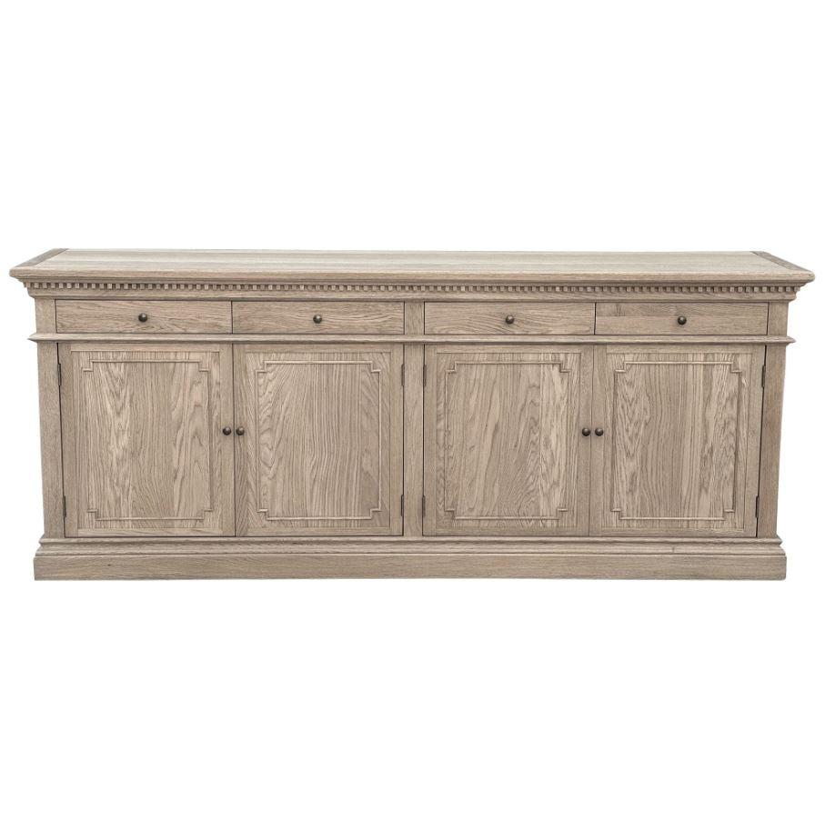 Brooks Sideboard Weathered Oak 220cm
