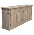 Brooks Sideboard Weathered Oak 220cm