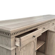 Brooks Sideboard Weathered Oak 220cm