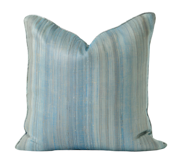 Weave Herring Blue Lounge Cushion 55cm