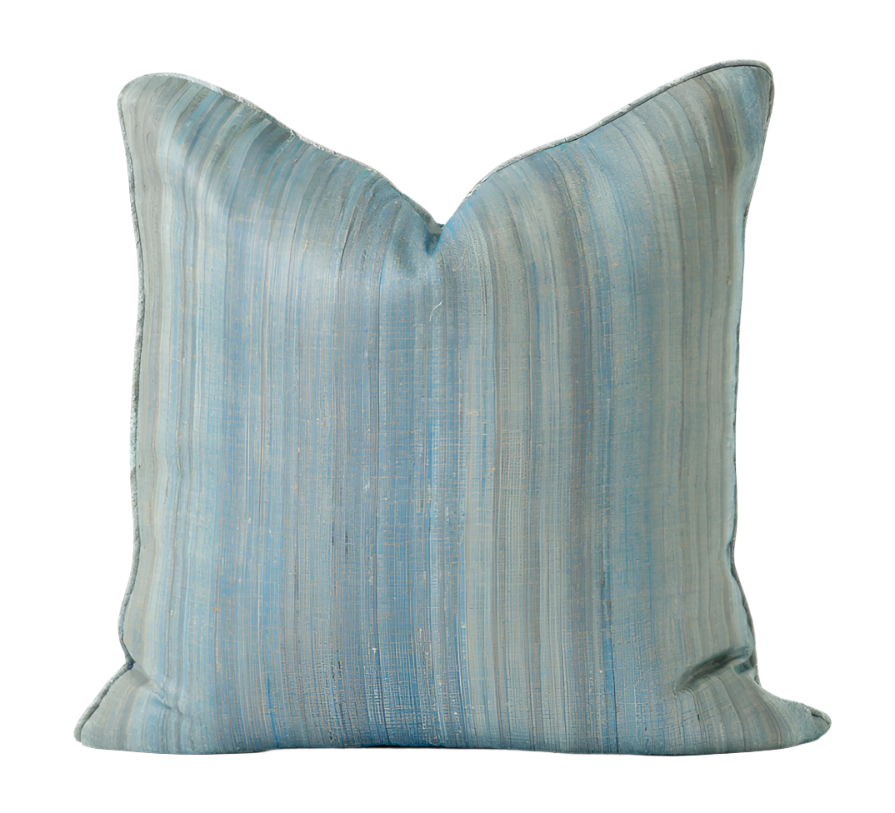 Weave Herring Blue Lounge Cushion 55cm