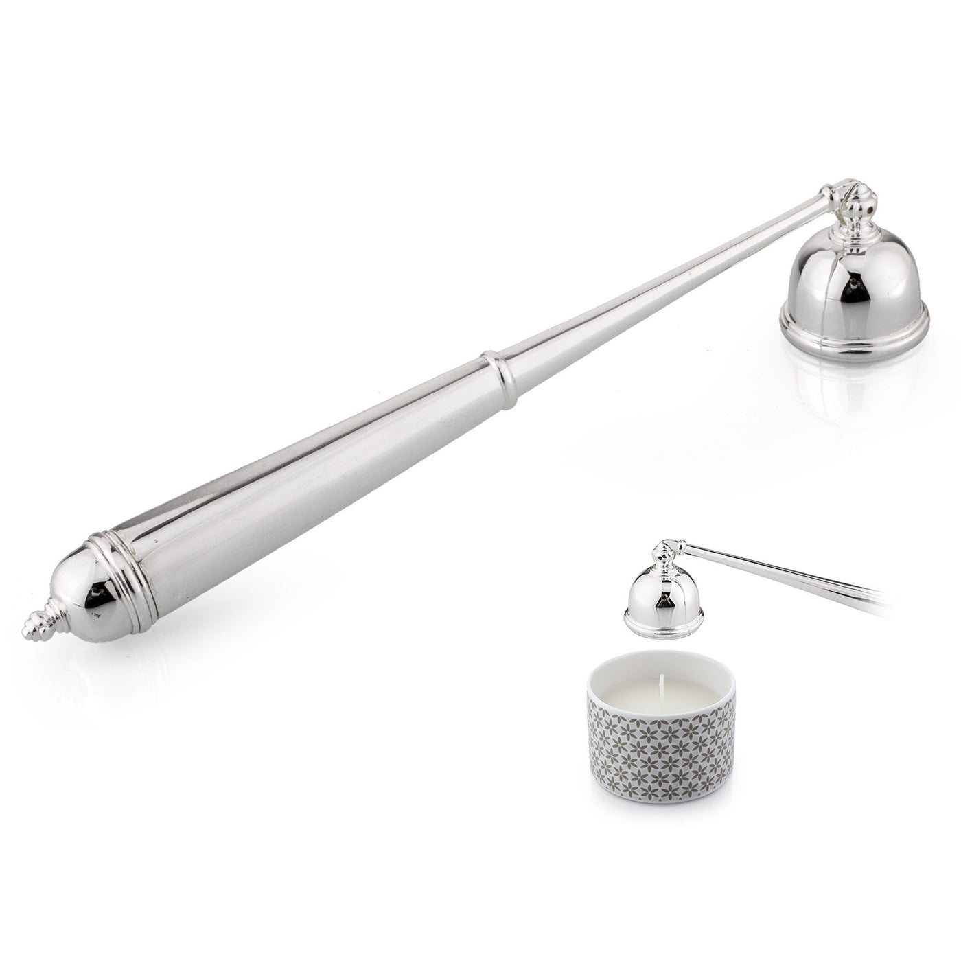 Silver Plated Candle Snuffer