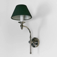 Soho Curved Sconce Base Shiny Nickel