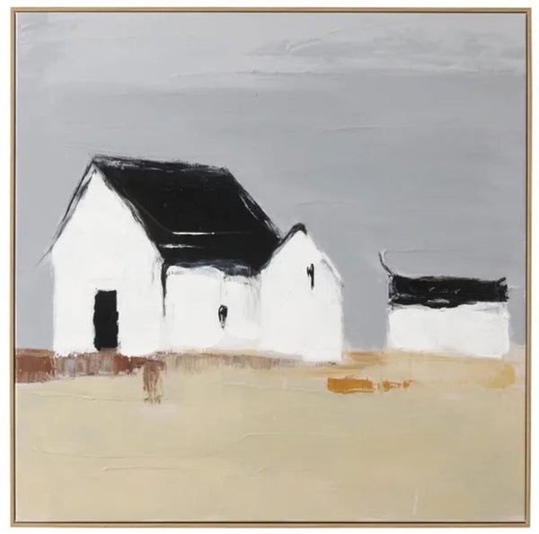 South Oak Framed Canvas