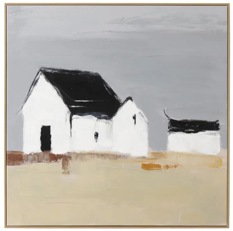 South Oak Framed Canvas