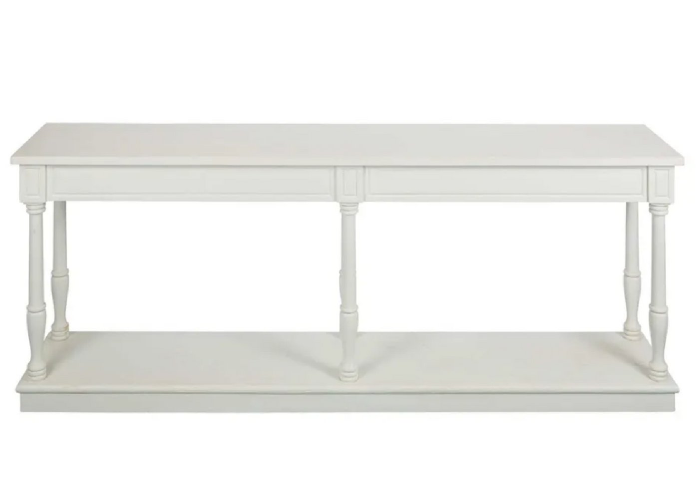 Spindle Console White 210cm