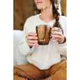 S'well Teakwood Mug with Handle 350ml Brown