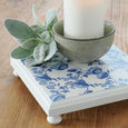 Trivet Blue and White