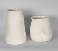 Tuba Ceramic Vase Small White