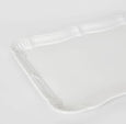 White Metal Trays Set/2