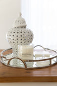 Round Arch Handle Tray Small