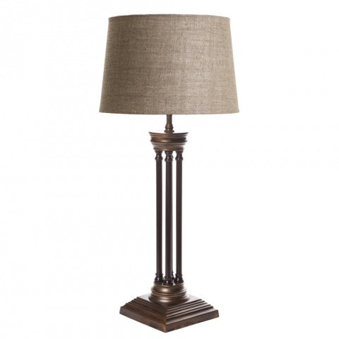 Hudson Table Lamp Base Bronze