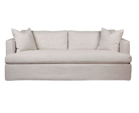 Birkshire Slip Cover 3 Seater Sofa Off White