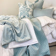 Olivia Baby Blue Cushion