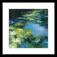 Water Lillies II Framed Print