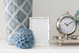 Bamboo Photo Frame Silver Plated