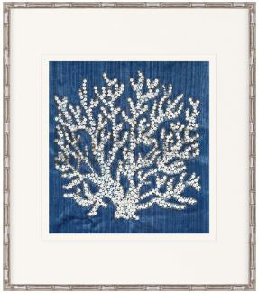 Coral Motif II Navy