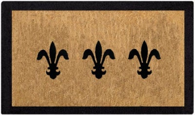 Fleur De Lys Regular Doormat