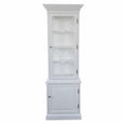 Single Door Cabinet White