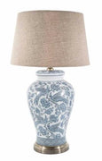 Aviary Lamp with Natural Shade