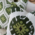 Inner Ikat Emerald Cushion 55cm