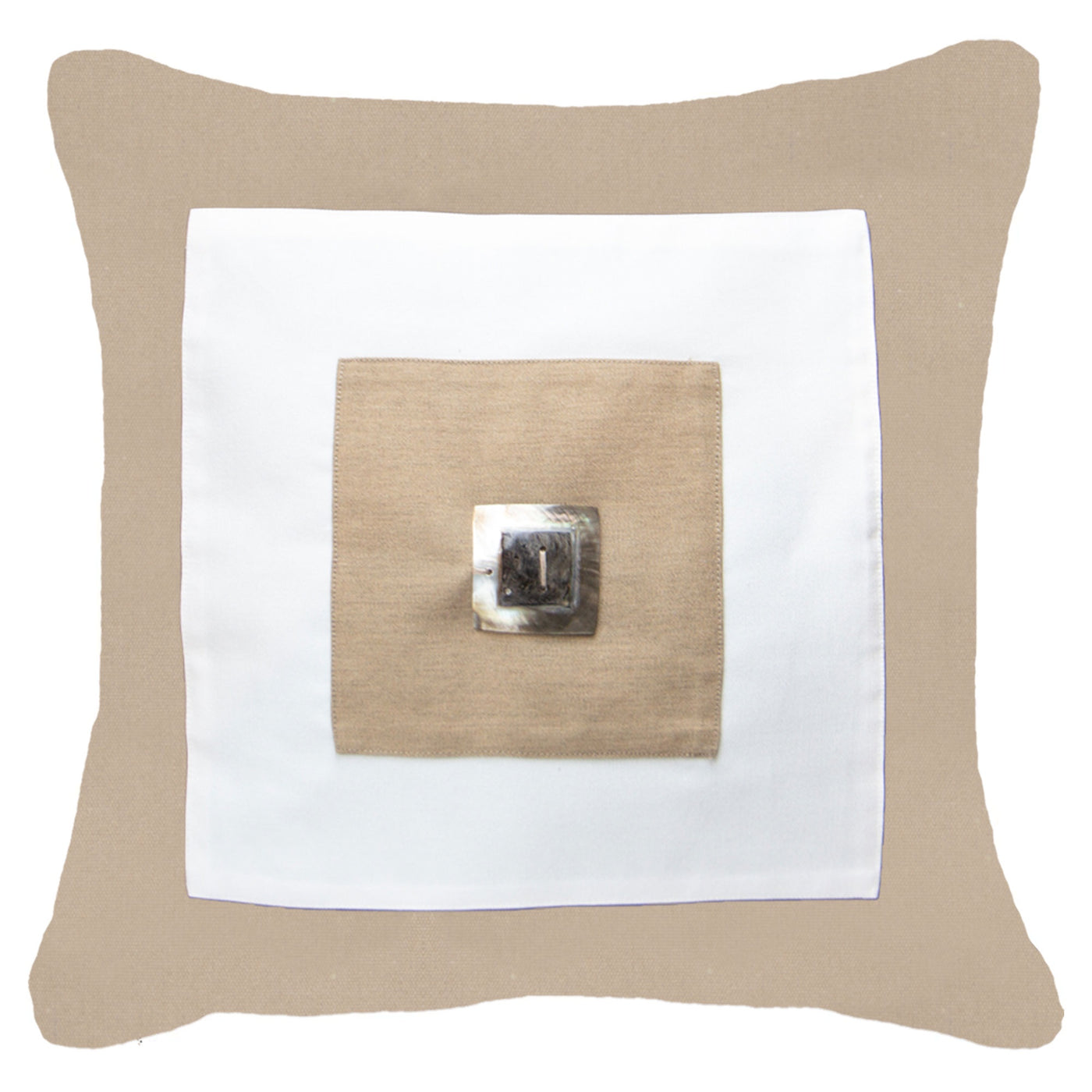 Outdoor Nautical William Natural Cushion