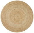 Jute Natural Rug Round
