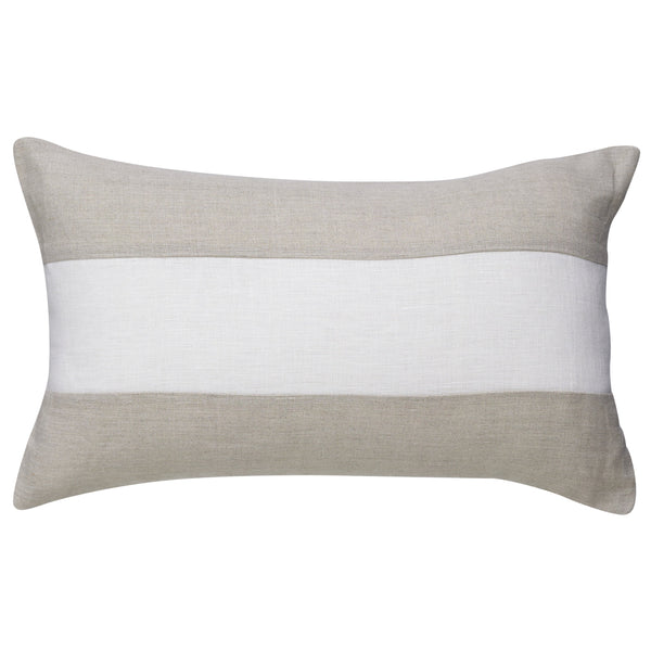Linen Stripe Sand Cushion Lumbar