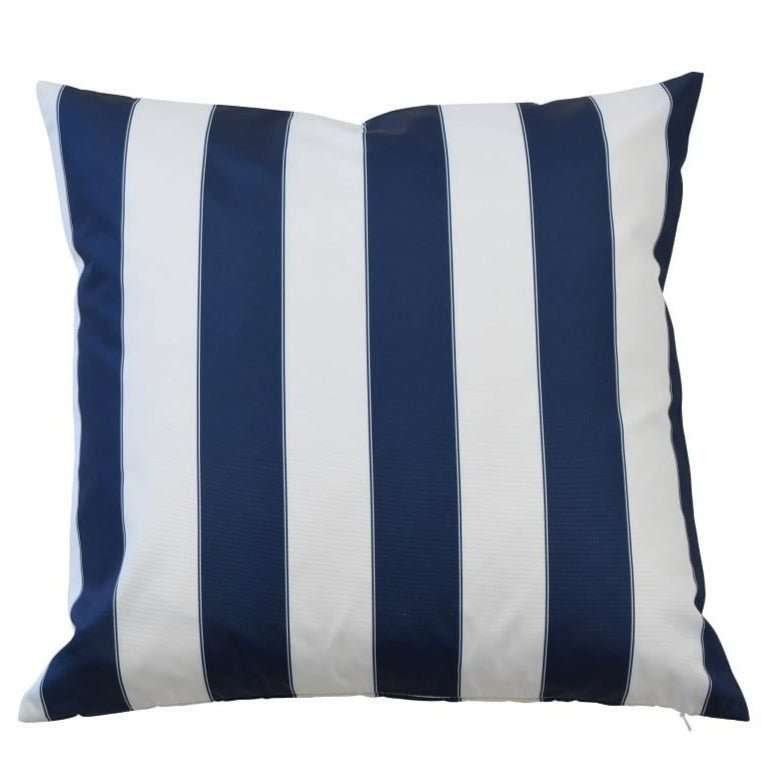 Capri Navy Outdoor Cushion Cover