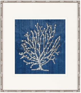 Coral Motif I Navy