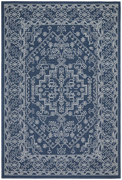 Calypso Navy Outdoor Rug