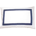 Denim Braid Navy Sham