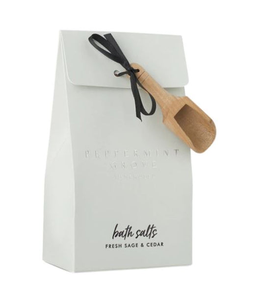 Fresh Sage & Cedar Bath Salts