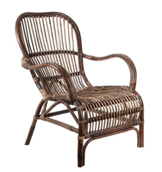 Seville Rattan Armchair Antique