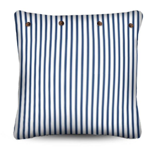 Hickory Ticking Storm Cushion