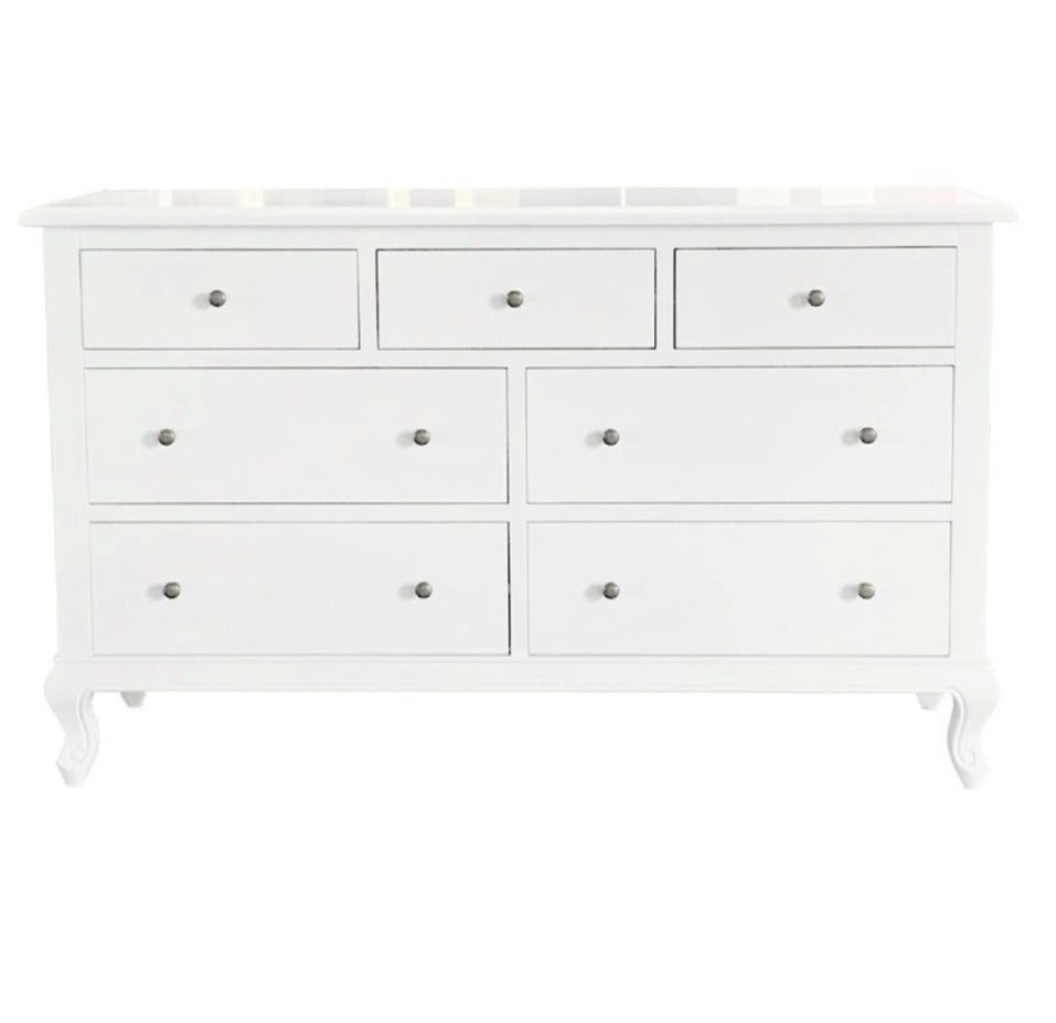 Adelaide Wide Dresser White