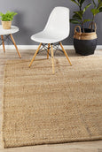 Layla Hatch Natural Rug