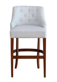 Amelia Buttoned Barstool