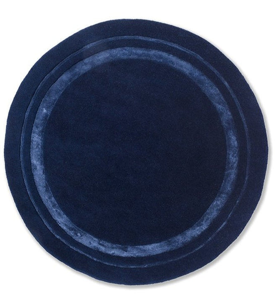 Laura Ashley Redbrook Midnight Round Rug