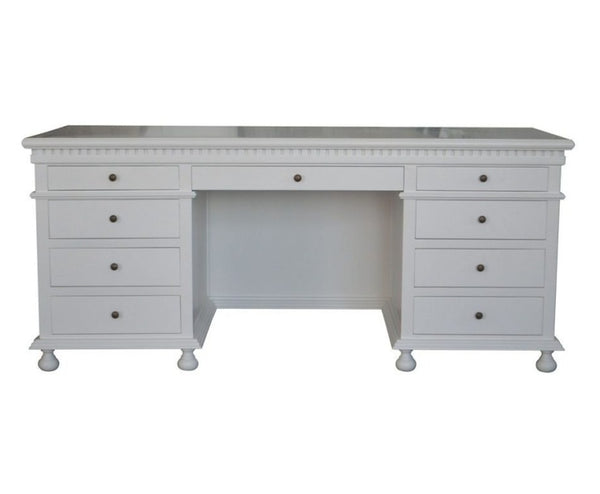 Balmoral Desk Matt White