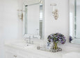 Westbrook Wall Light Shiny Nickel