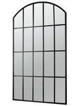 Bordeaux Outdoor Garden Mirror Black