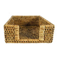 Rattan Napkin Holder Antique Brown