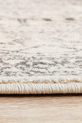 Rita Silver Round Rug