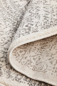 Rita Silver Round Rug