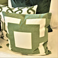 Cremorne Green Cushion Cover 50cm