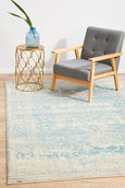 Isla White/Blue Rug